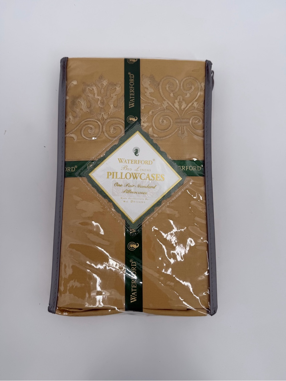 Waterford Gold Pillowcases - Set of Pillowcases